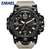 Watch Men Military Waterproof Wristwatch LED Quartz Clock Sport