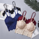 Arrival Women Push Up Wireless Lace Bra Top Women Plus Size Bralette Underwear Lingerie Full Cup