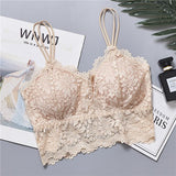 Arrival Women Push Up Wireless Lace Bra Top Women Plus Size Bralette Underwear Lingerie Full Cup