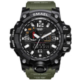 Watch Men Military Waterproof Wristwatch LED Quartz Clock Sport