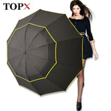 Umbrella Men Rain Woman Windproof Large Paraguas Male Women Sun 130cm