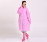 Transparent Raincoat Portable Outdoor Travel Rainwear Waterproof Camping Hooded Ponchos Plastic Rain Cover