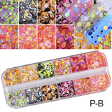 3D Ultrathin Sequins Nail Glitter Flakes