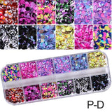 3D Ultrathin Sequins Nail Glitter Flakes