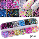 3D Ultrathin Sequins Nail Glitter Flakes