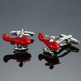 shirt Cufflinks button gold silver anchor rudder pistol bullet aircraft modeling Cufflinks