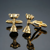 shirt Cufflinks button gold silver anchor rudder pistol bullet aircraft modeling Cufflinks