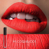 FOCALLURE Liquid Lip Gloss Matte Long Lasting Waterproof Cosmetic Matte Lipgloss Sexy