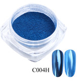 Powder Metallic Color Nail Art UV Gel Polishing Chrome Flakes