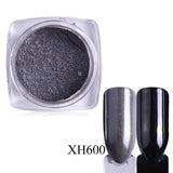 Powder Metallic Color Nail Art UV Gel Polishing Chrome Flakes