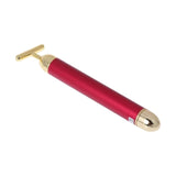 Facial Beauty Roller Massager Stick Lift Skin Tightening Wrinkle Bar Slimming Face roller   24k Gold Colour Vibration