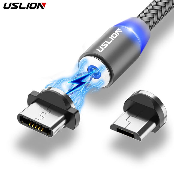 USB Cable Fast Charging USB Type C Cable Magnet Charger Data Charge Micro