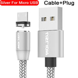 USB Cable Fast Charging USB Type C Cable Magnet Charger Data Charge Micro