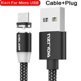 USB Cable Fast Charging USB Type C Cable Magnet Charger Data Charge Micro