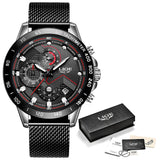 Gold Watch Mens Watches Top Brand Luxury Waterproof Clock Relogio Masculino